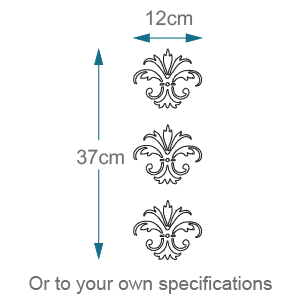 Frosted design dimensions S1
